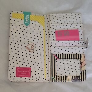 Bombay Duck London Wallet Organizer Clutch High Heels